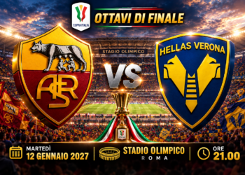 Card Roma-Verona Coppa Italia