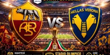 Card Roma-Verona Coppa Italia