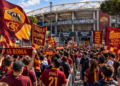 Card Tifosi Roma entrano Olimpico