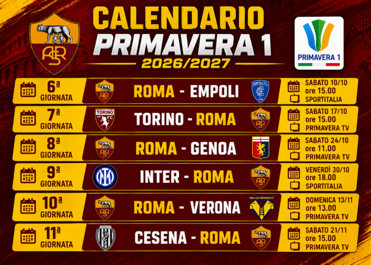 Primavera Calendario 6/11