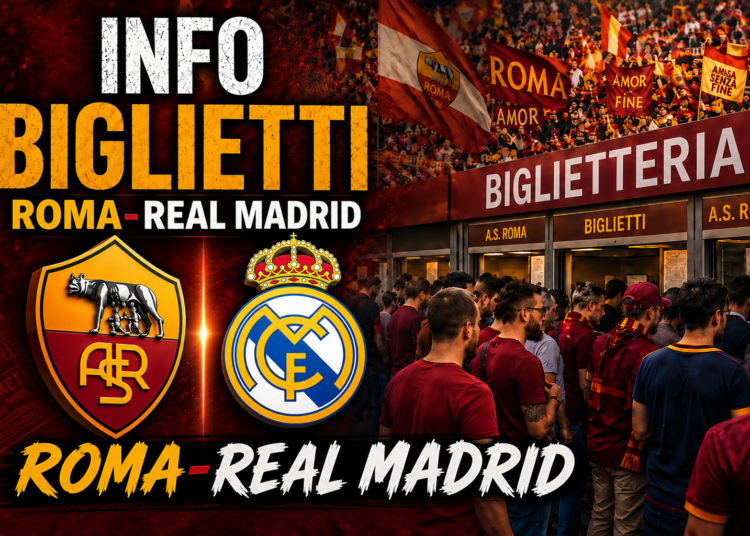 Card Info biglietti Roma-Real Madrid