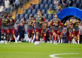 Fenerbahce-Roma Entrata in campo per il riscaldamento 10092026