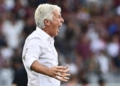 Gasperini Panchina Esulta gol Torino-Roma 14092026