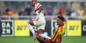 Malen Azione gol Lecce-Roma 31082026