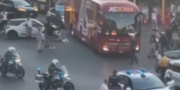 Roma-Atalanta Incidente