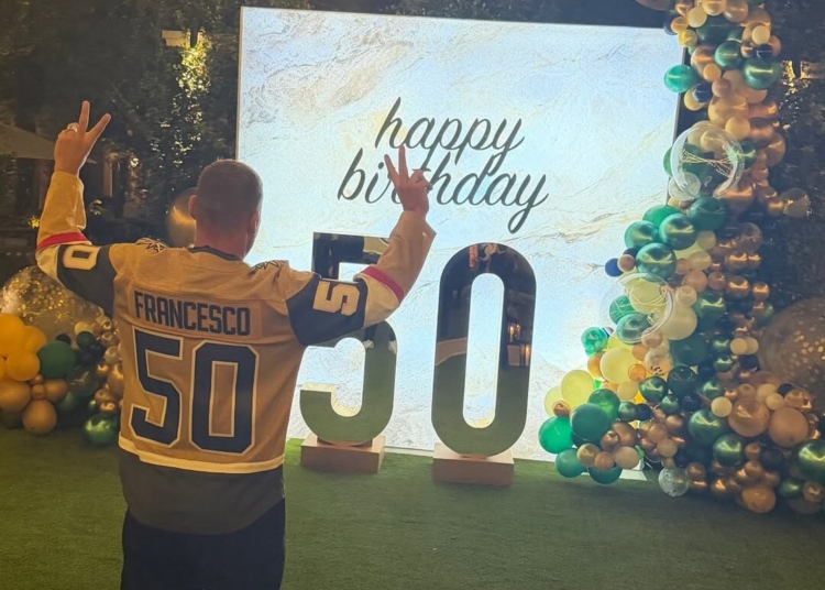 Totti festeggia 50 anni a Las Vegas