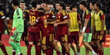 Soulé Esulta gol Roma-Atalanta 2 05092026