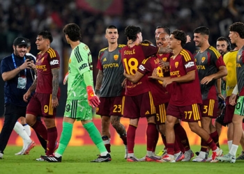 Soulé Esulta gol Roma-Atalanta 4 05092026