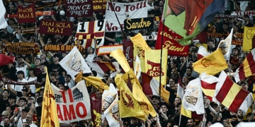 Tifosi romanisti Roma-Atalanta 05092026