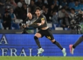 Balerdi Esulta gol Napoli-Roma 24202026