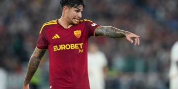 Castro Esulta gol Roma-Genoa 2 17102026