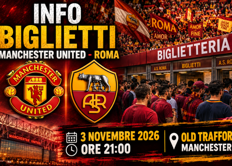 Card Info biglietti Manchester United-Roma