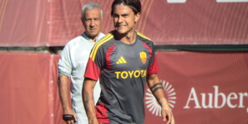 Dybala Rifinitura Roma-Real Madrid 13102026