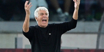 Gasperini Panchina Roma-Genoa 4 17102026