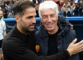 Gasperini e Fabregas Como-Roma 2 111020226