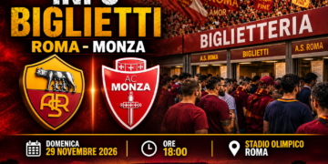 Card Info biglietti Roma-Monza