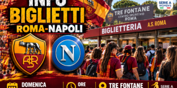 Info biglietti Roma-Napoli Femminile