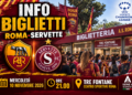 Card Info biglietti Roma-Servette femminile