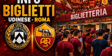 Card Info biglietti Udinese-Roma