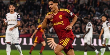 Lulli Esulta gol Roma-Cagliari 2 27102026