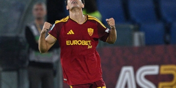 Lulli Esulta gol Roma-Geenoa 17102026