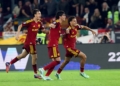Lulli e Pisilli Esultano gol Roma-Slovan 17102026
