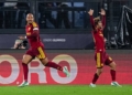 Esultanza Malen e Mora - Roma-Cagliari- 27102026