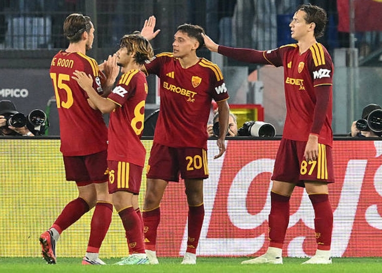 Molina Esulta gol Roma-Slovan 201022026