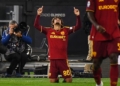 Mora Esulta gol Roma-Cagliari 27102026