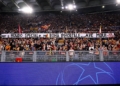 Mourinho Tributo curva sud striscione Roma-Real Madrid 3 14102026
