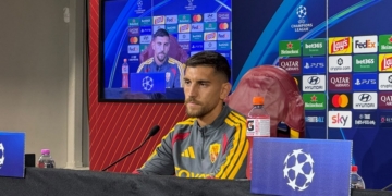Pellegrini Conferenza pre gara Roma-Slovan Bratislava 191020226