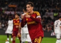 Pisilli Esulta gol Roma-Cagliari 2710206